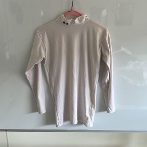 Under Armour white base layer large